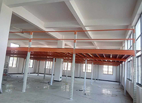 九江市久昌水暖器材閣樓平臺(tái)案例